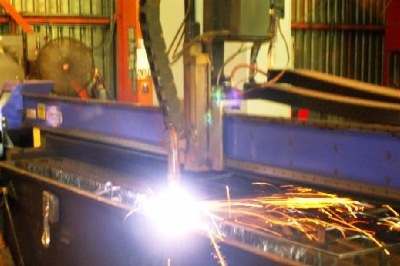 Plasma cutting steel and other metals