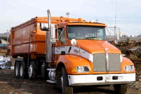 Bloch Steel Seattle fleet of trucks